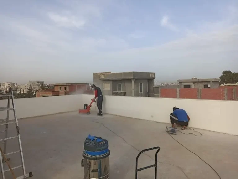 معلم عزل اسطح كشف تسريبات المياه